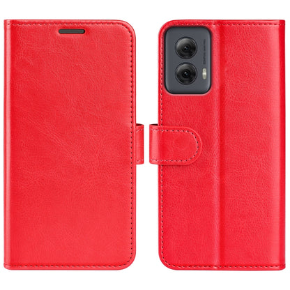 For Motorola Moto G Power 5G 2024 R64 Texture Horizontal Flip Leather Phone Case(Red) by buy2fix
