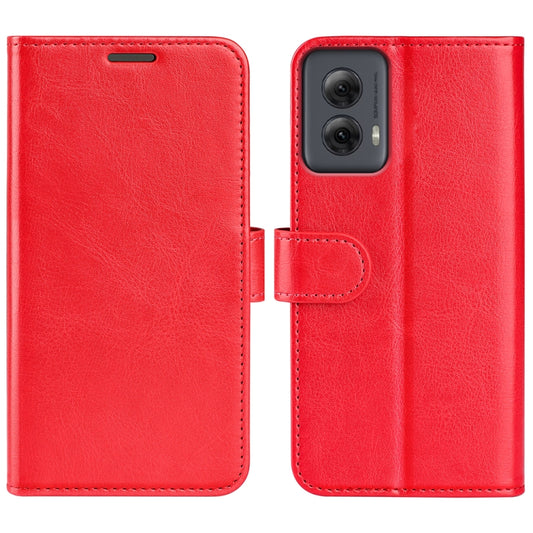 For Motorola Moto G Power 5G 2024 R64 Texture Horizontal Flip Leather Phone Case(Red) by buy2fix
