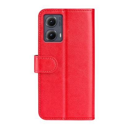 For Motorola Edge 5G 2024 R64 Texture Horizontal Flip Leather Phone Case(Red) by buy2fix