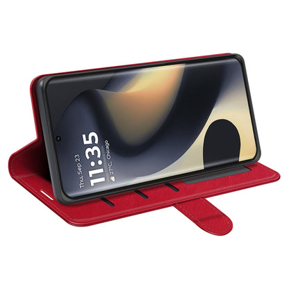 For Motorola Edge 5G 2024 R64 Texture Horizontal Flip Leather Phone Case(Red) by buy2fix