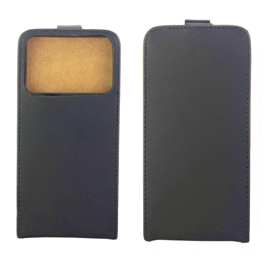 For Xiaomi Redmi K70 / K70 Pro Vertical Flip Leather Phone Case with Card Slot(Black) - Xiaomi Cases by buy2fix | Online Shopping UK | buy2fix