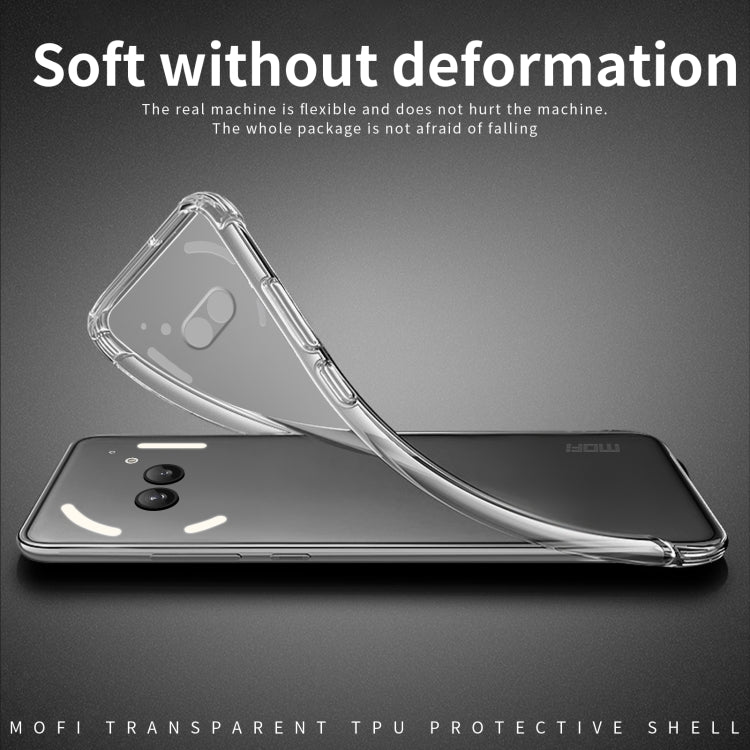 For Nothing Phone 2a MOFI Ming Series Ultra-thin TPU Phone Case(Transparent) - Nothing Cases by MOFI | Online Shopping UK | buy2fix