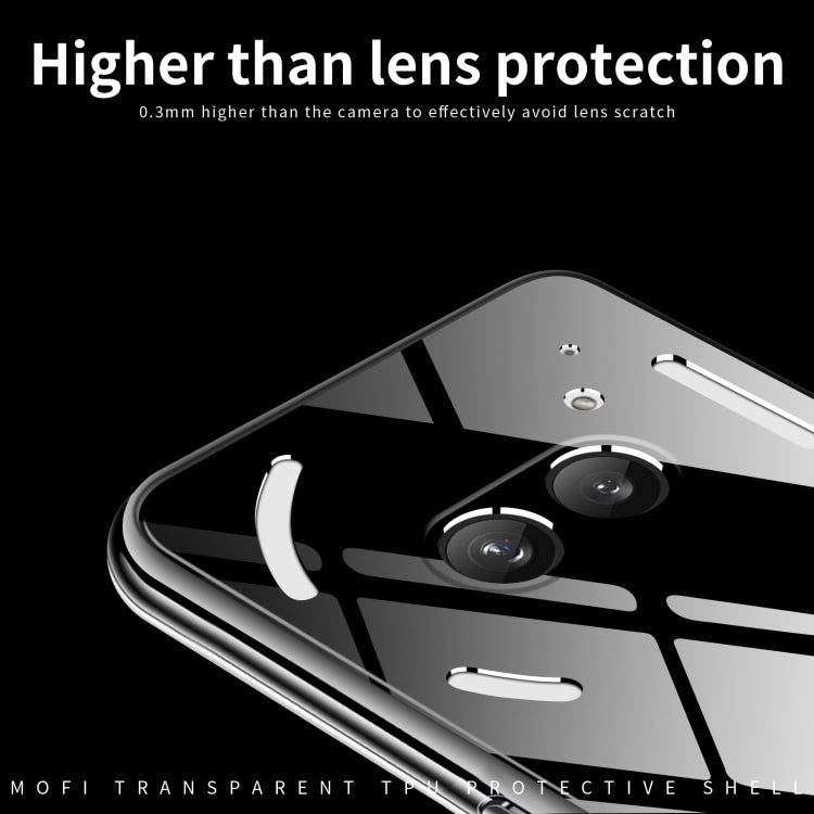 For Nothing Phone 2a MOFI Ming Series Ultra-thin TPU Phone Case(Transparent) - Nothing Cases by MOFI | Online Shopping UK | buy2fix