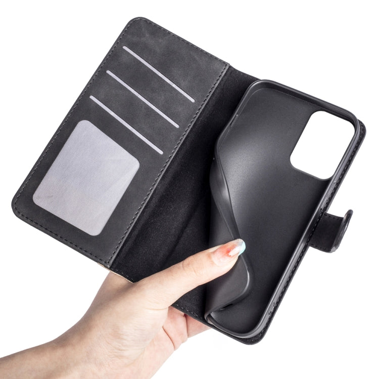 For Motolora Moto G 5G 2024 Stitching Horizontal Flip Leather Phone Case(Black) by buy2fix