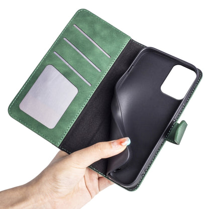 For Motolora Moto G 5G 2024 Stitching Horizontal Flip Leather Phone Case(Green) by buy2fix