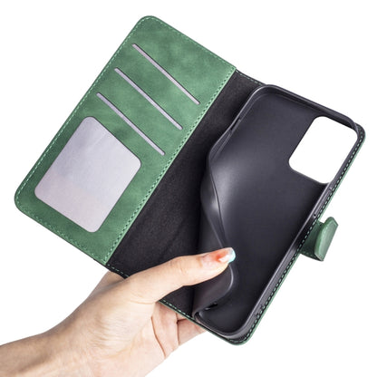 For Motolora Moto G Power 5G 2024 Stitching Horizontal Flip Leather Phone Case(Green) by buy2fix