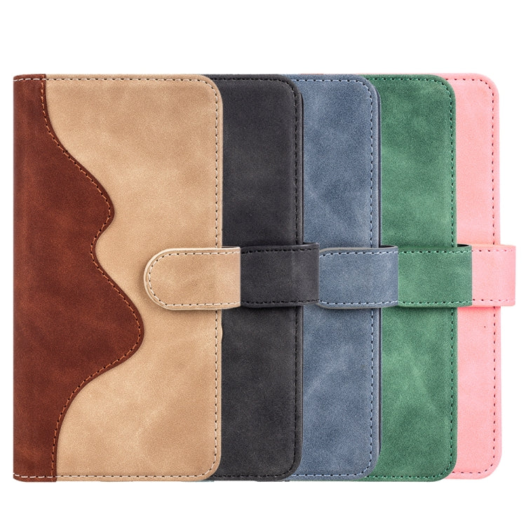 For Motolora Moto G Power 5G 2024 Stitching Horizontal Flip Leather Phone Case(Green) by buy2fix