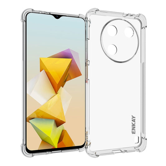 For ZTE Blade A73 5G ENKAY Hat-Prince Transparent TPU Shockproof Phone Case - ZTE Cases by ENKAY | Online Shopping UK | buy2fix