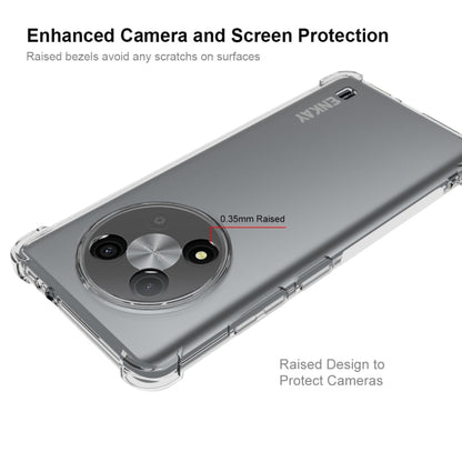 For ZTE Blade A73 5G ENKAY Hat-Prince Transparent TPU Shockproof Phone Case - ZTE Cases by ENKAY | Online Shopping UK | buy2fix