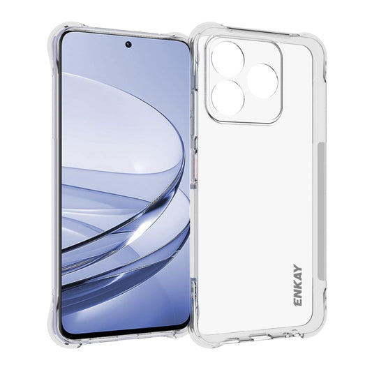 For ZTE Axon 60 4G ENKAY Hat-Prince Transparent TPU Shockproof Phone Case - ZTE Cases by ENKAY | Online Shopping UK | buy2fix