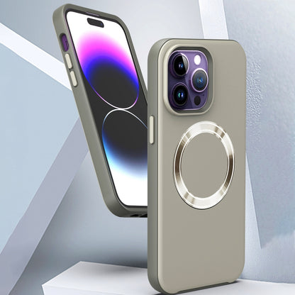 For iPhone 12 CD Pattern Magsafe PC Phone Case(Purple) by buy2fix