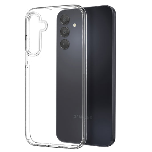 For Samsung Galaxy A16 5G / 4G NORTHJO Transparent TPU Phone Case with Tempered Glass Film(Transparent) - Galaxy Phone Cases by NORTHJO | Online Shopping UK | buy2fix