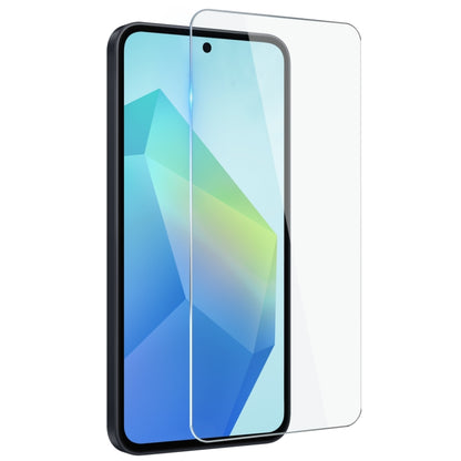 For Samsung Galaxy A56 5G NORTHJO Transparent TPU Phone Case with Tempered Glass Film(Transparent) - Galaxy Phone Cases by NORTHJO | Online Shopping UK | buy2fix
