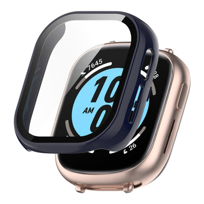 For Honor Watch 4 ENKAY Hat-Prince Full Coverage Tempered Glass Film Integrated PC Watch Cover(Dark Blue) by ENKAY