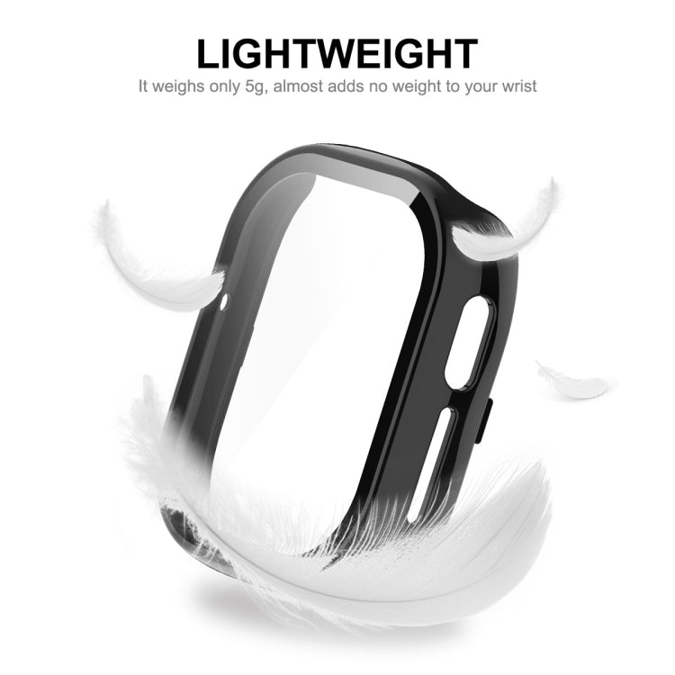 For Honor Watch 4 ENKAY Hat-Prince Full Coverage Tempered Glass Film Integrated PC Watch Cover(Black) by ENKAY