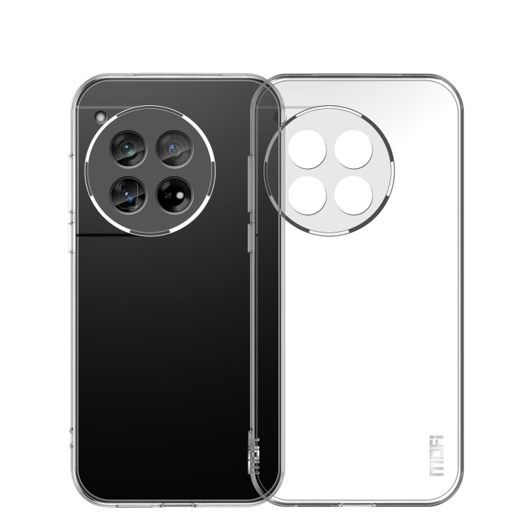 For OnePlus Ace 3 MOFI Ming Series Ultra-thin TPU Phone Case(Transparent) - OnePlus Cases by MOFI | Online Shopping UK | buy2fix