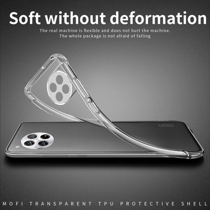 For OnePlus Ace 3 MOFI Ming Series Ultra-thin TPU Phone Case(Transparent) - OnePlus Cases by MOFI | Online Shopping UK | buy2fix