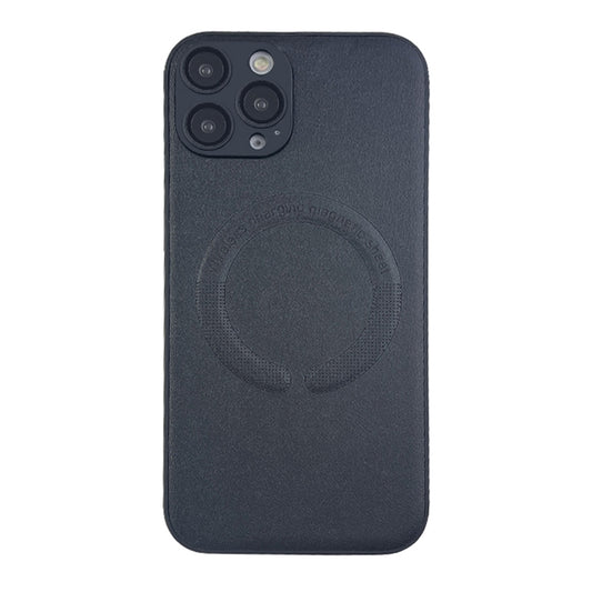For iPhone 14 Pro Max Leather All-inclusive MagSafe TPU Phone Case(Black) - iPhone 14 Pro Max Cases by buy2fix | Online Shopping UK | buy2fix