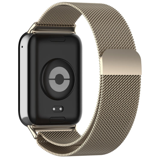 For Xiaomi Smart Band 9 Pro / 8 Pro Milan Magnetic Steel Mesh Watch Band(Starlight Color) - Watch Bands by buy2fix | Online Shopping UK | buy2fix