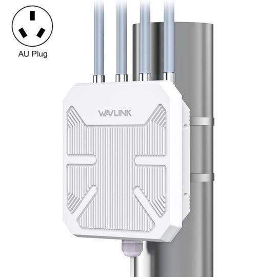 WAVLINK WN573HX1 WiFi 6 AX1800 IP67 Waterproof Outdoor Dual Band Wireless WiFi Routers, Plug:AU Plug