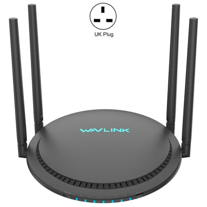 WAVLINK WN531P3 WAN / LAN Port Signal Booster Wireless Repeater AC1200 Wireless Routers, Plug:UK Plug by buy2fix