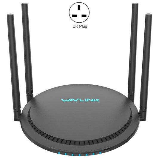 WAVLINK WN531P3 WAN / LAN Port Signal Booster Wireless Repeater AC1200 Wireless Routers, Plug:UK Plug by buy2fix