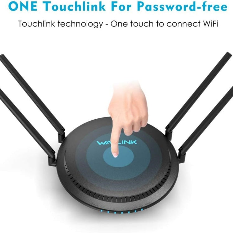 WAVLINK WN531P3 WAN / LAN Port Signal Booster Wireless Repeater AC1200 Wireless Routers, Plug:UK Plug by buy2fix