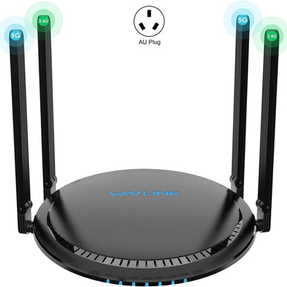 WAVLINK WN531MX3 Wider Coverage AX3000 WiFi 6 Wireless Routers Dual Band Wireless Repeater, Plug:AU Plug by buy2fix
