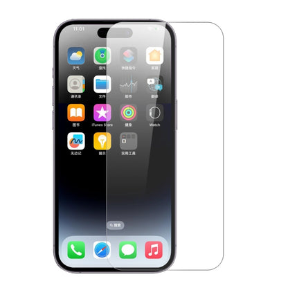 For iPhone 15 / 15 Pro NORTHJO A++ Screen Protector Tempered Glass Film(Clear) - iPhone 15 Pro Tempered Glass by NORTHJO | Online Shopping UK | buy2fix
