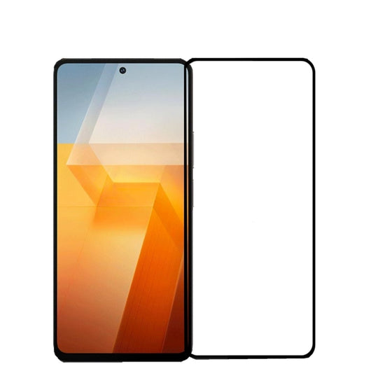 For vivo iQOO Z8 / Z7 PINWUYO 9H 2.5D Full Screen Tempered Glass Film(Black)
