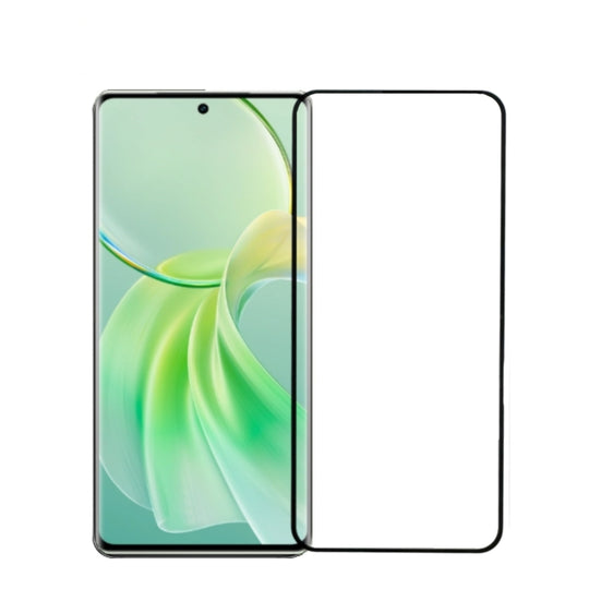 For vivo Y200 PINWUYO 9H 2.5D Full Screen Tempered Glass Film(Black)