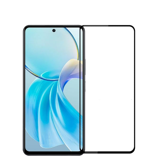 For vivo Y100i PINWUYO 9H 2.5D Full Screen Tempered Glass Film(Black)