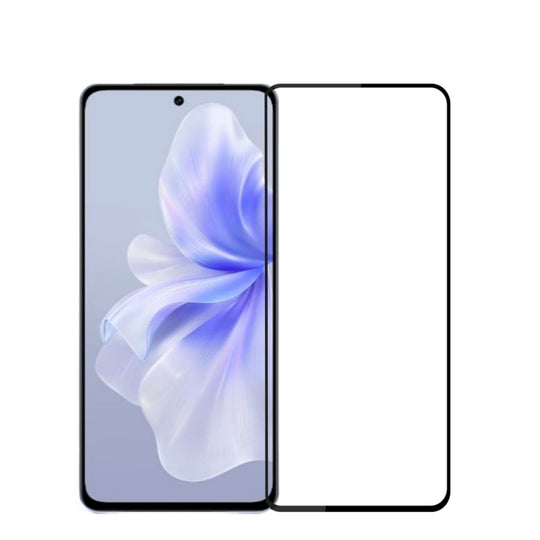 For vivo S18e PINWUYO 9H 2.5D Full Screen Tempered Glass Film(Black)