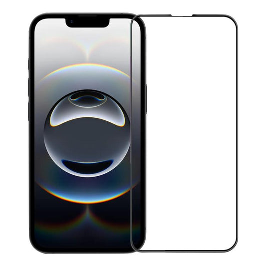 For iPhone 16e PINWUYO 9H 3D Curved Full Screen Explosion-proof Tempered Glass Film(Black) - iPhone 16e Tempered Glass by PINWUYO | Online Shopping UK | buy2fix