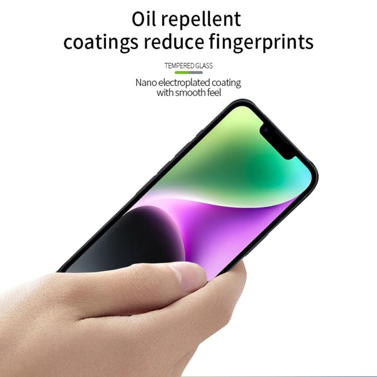 For iPhone 16e PINWUYO 9H 3D Curved Full Screen Explosion-proof Tempered Glass Film(Black) - iPhone 16e Tempered Glass by PINWUYO | Online Shopping UK | buy2fix
