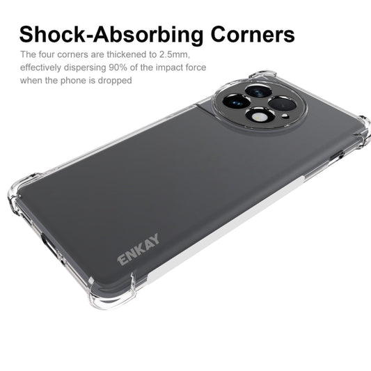 For OnePlus Ace 2 Pro ENKAY Hat-Prince Transparent TPU Shockproof Phone Case - OnePlus Cases by ENKAY | Online Shopping UK | buy2fix