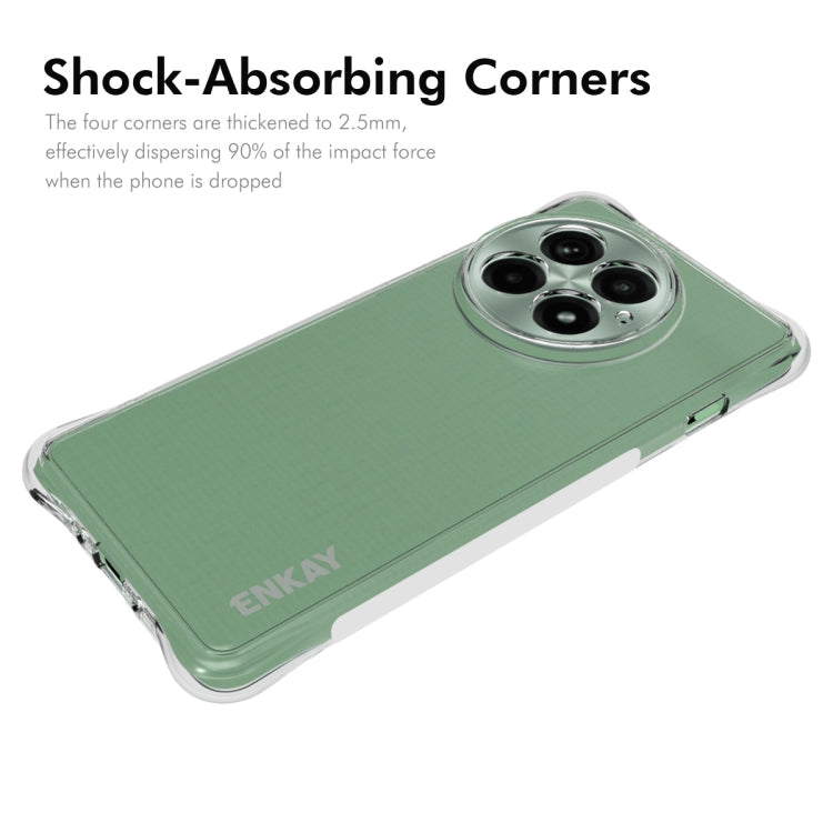 For OnePlus 13 ENKAY Hat-Prince Transparent TPU Shockproof Phone Case - OnePlus Cases by ENKAY | Online Shopping UK | buy2fix