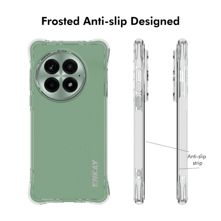 For OnePlus 13 ENKAY Hat-Prince Transparent TPU Shockproof Phone Case - OnePlus Cases by ENKAY | Online Shopping UK | buy2fix