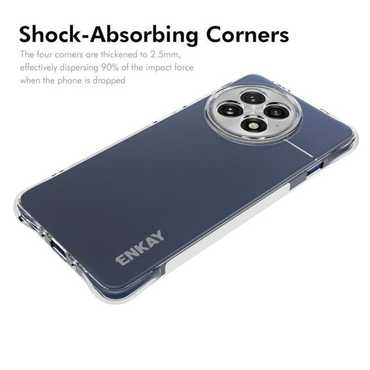 For OnePlus Ace 5 / 5 Pro ENKAY Hat-Prince Transparent TPU Shockproof Phone Case - Ace 5 Cases by ENKAY | Online Shopping UK | buy2fix