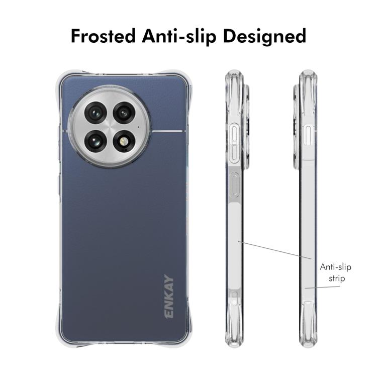 For OnePlus Ace 5 / 5 Pro ENKAY Hat-Prince Transparent TPU Shockproof Phone Case - Ace 5 Cases by ENKAY | Online Shopping UK | buy2fix