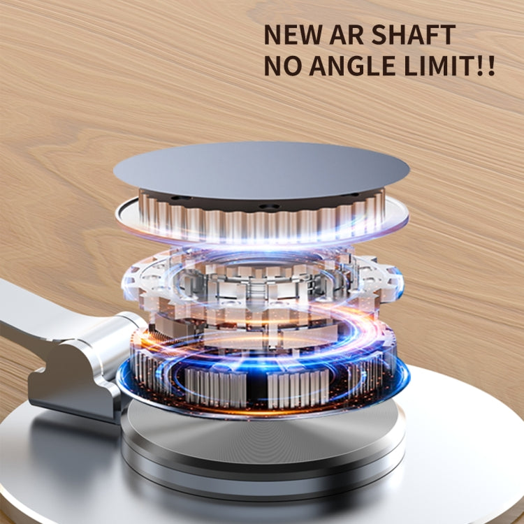 019 360 Degree Rotation Aluminum Alloy Desktop Phone Tablet Holder(Red) - Desktop Holder by buy2fix | Online Shopping UK | buy2fix