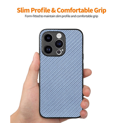 For iPhone 15 Pro ENKAY Fiber Leather Skin PC Phone Case with High Aluminum-silicon Glass Film(Black) - iPhone 15 Pro Cases by ENKAY | Online Shopping UK | buy2fix