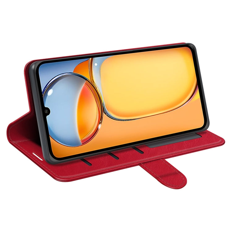 For Xiaomi Redmi 13C 4G R64 Texture Horizontal Flip Leather Phone Case(Red) by buy2fix