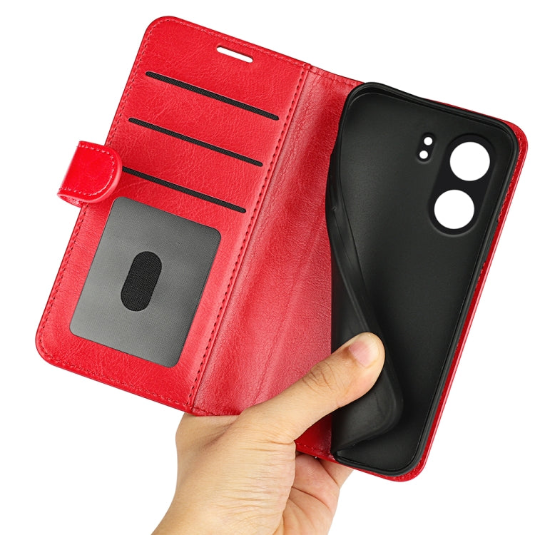 For Xiaomi Redmi 13C 4G R64 Texture Horizontal Flip Leather Phone Case(Red) by buy2fix