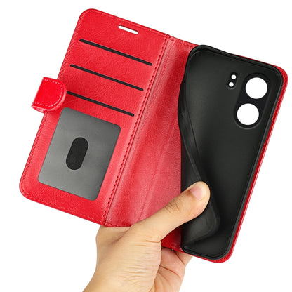 For Xiaomi Redmi 13C 4G R64 Texture Horizontal Flip Leather Phone Case(Red) by buy2fix