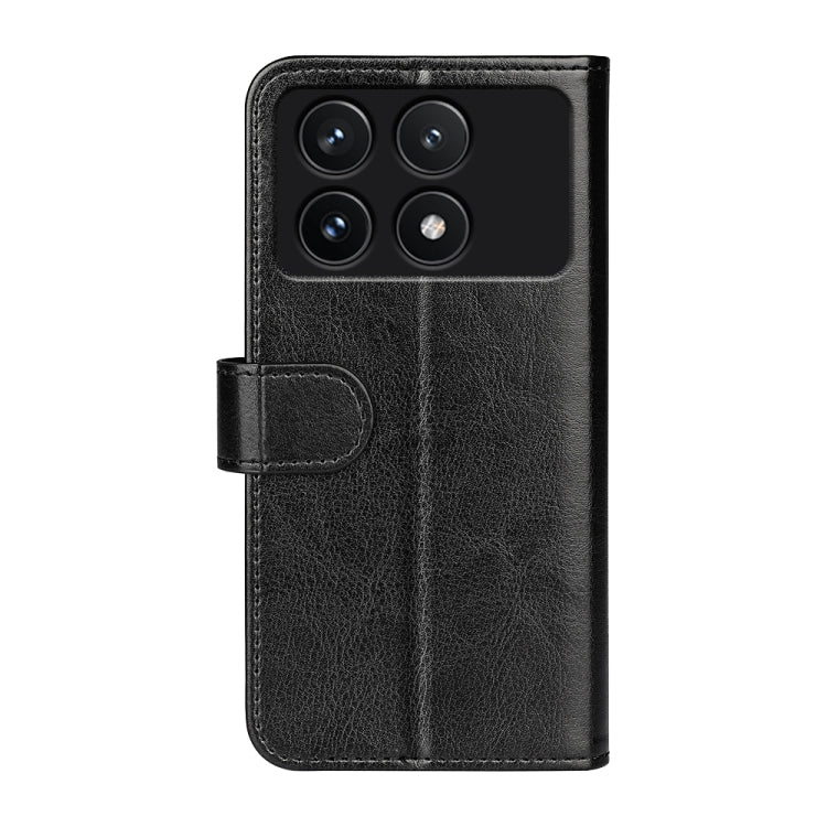 For Xiaomi Redmi K70 R64 Texture Horizontal Flip Leather Phone Case(Black) by buy2fix