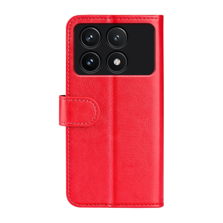 For Xiaomi Redmi K70 R64 Texture Horizontal Flip Leather Phone Case(Red) by buy2fix