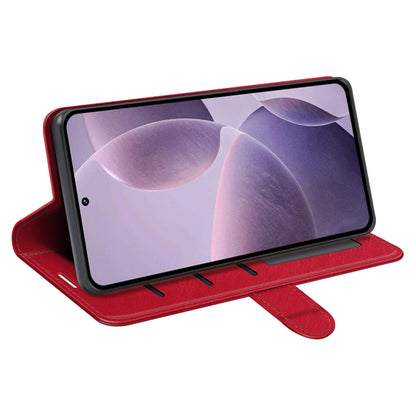 For Xiaomi Redmi K70 R64 Texture Horizontal Flip Leather Phone Case(Red) by buy2fix