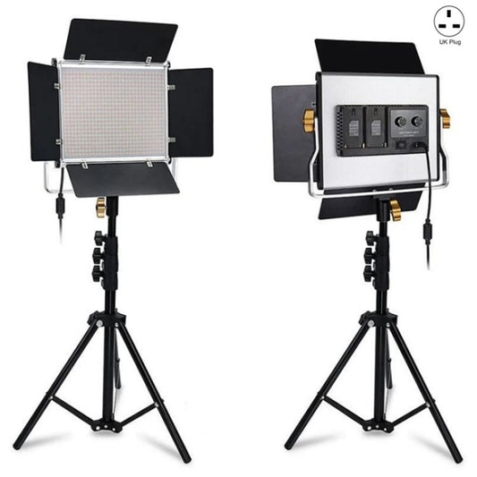 VLOGLITE W660S For Video Film Recording 3200-5600K Lighting LED Video Light with Tripod, Plug:UK Plug -  by VLOGLITE | Online Shopping UK | buy2fix