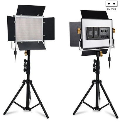 VLOGLITE W660S For Video Film Recording 3200-5600K Lighting LED Video Light with Tripod, Plug:EU Plug by VLOGLITE